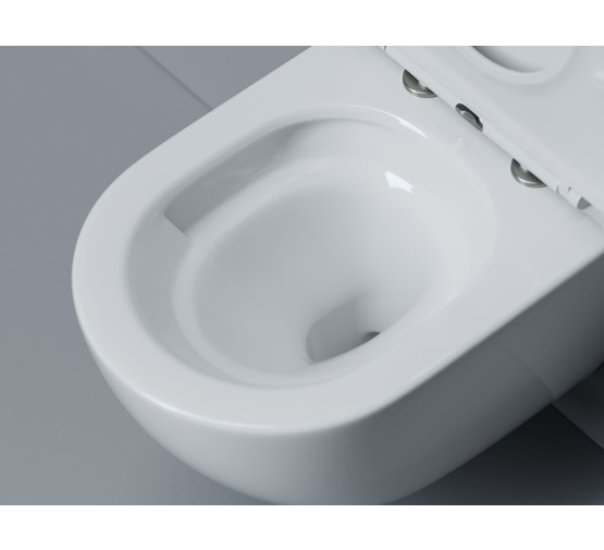 Унитаз подвесной Ceramicanova Alba торнадо 3.0 микролифт белый