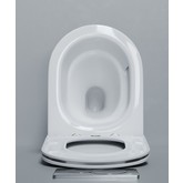 Унитаз подвесной Ceramicanova Alba торнадо 3.0 микролифт белый