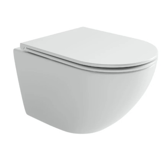 Унитаз подвесной Ceramicanova Whirl торнадо 3.0 микролифт белый