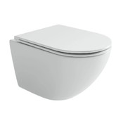 Унитаз подвесной Ceramicanova Whirl торнадо 3.0 микролифт белый