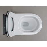 Унитаз подвесной Ceramicanova Whirl торнадо 3.0 микролифт белый