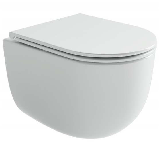 Унитаз подвесной Ceramicanova Noe торнадо 3.0 микролифт белый