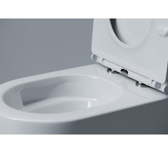 Унитаз подвесной Ceramicanova Noe торнадо 3.0 микролифт белый