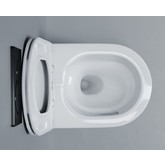 Унитаз подвесной Ceramicanova Noe торнадо 3.0 микролифт белый