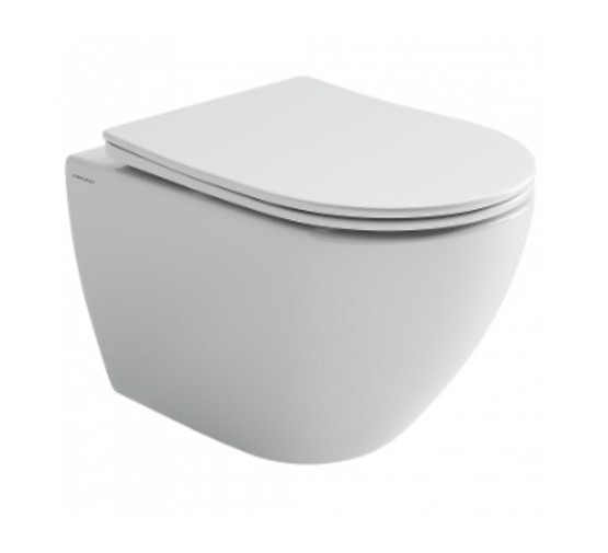 Унитаз подвесной Ceramicanova Mia торнадо 3.0 микролифт белый