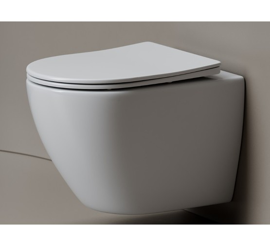 Унитаз подвесной Ceramicanova Mia торнадо 3.0 микролифт белый