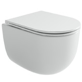 Унитаз подвесной Ceramicanova Voga торнадо 3.0 микролифт белый