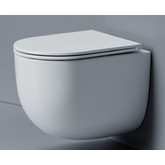 Унитаз подвесной Ceramicanova Voga торнадо 3.0 микролифт белый