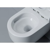 Унитаз подвесной Ceramicanova Voga торнадо 3.0 микролифт белый