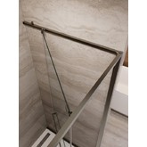 Душевая дверь Cezares Lux FS 11 100 см оружейная сталь прозрачное стекло 