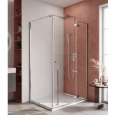 Душевой угол Cezares Liner AH 1 R 1200x900 правый хром прозрачное стекло