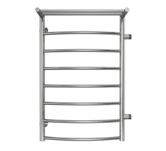 Полотенцесушитель водяной Terminus Класcик 500x800 П8 с полкой бок/подкл. 500