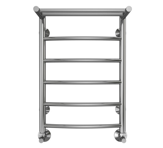 Полотенцесушитель водяной Terminus Классик 400x600 П6 с полкой хром