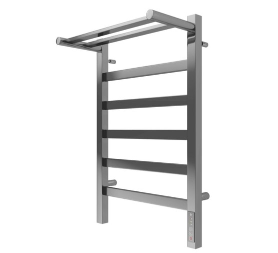 Полотенцесушитель электрический Terminus Ното с полкой 400х650 П6 хром