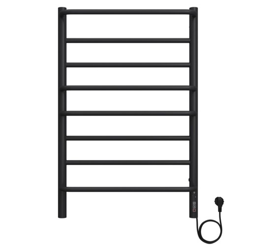 Полотенцесушитель электрический Terminus КС Евромикс 500х800 П8 черный матовый