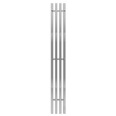 Полотенцесушитель электрический Terminus Стойка Quatro проф 1600 П4 хром