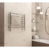 Полотенцесушитель электрический Terminus Горизонт с полкой 600х600 П8 хром