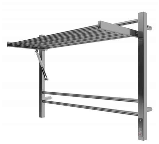 Полотенцесушитель электрический Terminus Горизонт с полкой 800х600 П8 хром