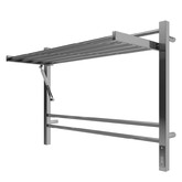 Полотенцесушитель электрический Terminus Горизонт с полкой 800х600 П8 хром