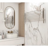 Полотенцесушитель электрический Terminus Горизонт с полкой 1200х600 П8 хром