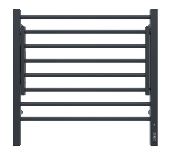 Полотенцесушитель электрический Terminus Горизонт КС с полкой 600х600 П8 черный муар
