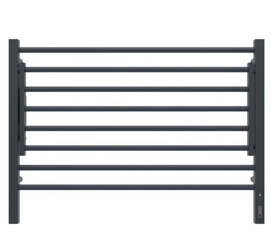 Полотенцесушитель электрический Terminus Горизонт КС с полкой 800х600 П8 черный муар
