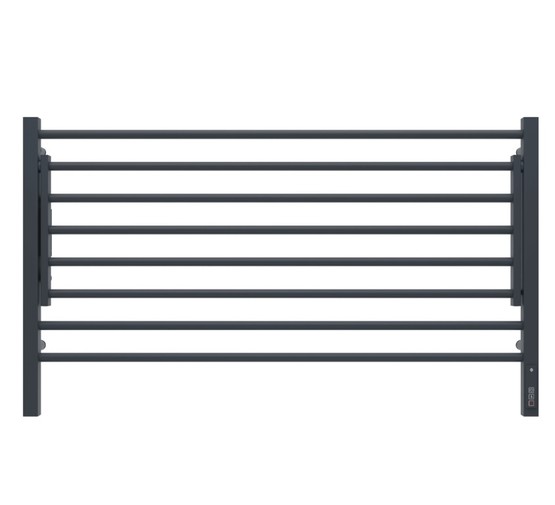 Полотенцесушитель электрический Terminus Горизонт КС с полкой 1000х600 П8 черный муар