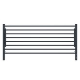 Полотенцесушитель электрический Terminus Горизонт КС с полкой 1200х600 П8 черный муар