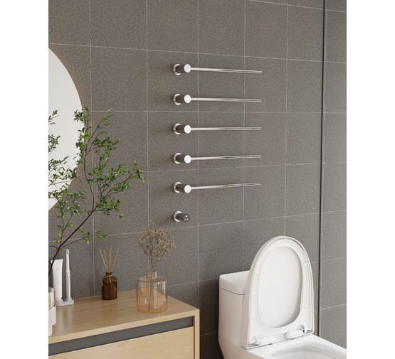 Полотенцесушитель электрический Terminus Аккорд 500х800 П5 хром