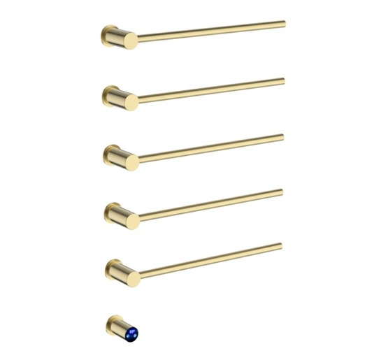 Полотенцесушитель электрический Terminus Аккорд 500х800 П5 золото брашированное