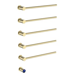 Полотенцесушитель электрический Terminus Аккорд 500х800 П5 золото брашированное