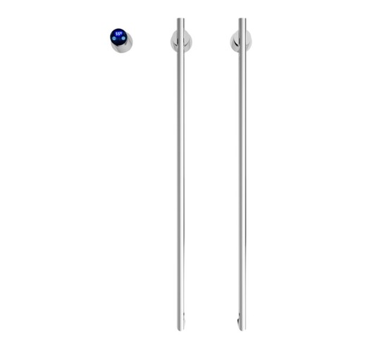 Полотенцесушитель электрический Terminus Рондо 350х760 П2 хром