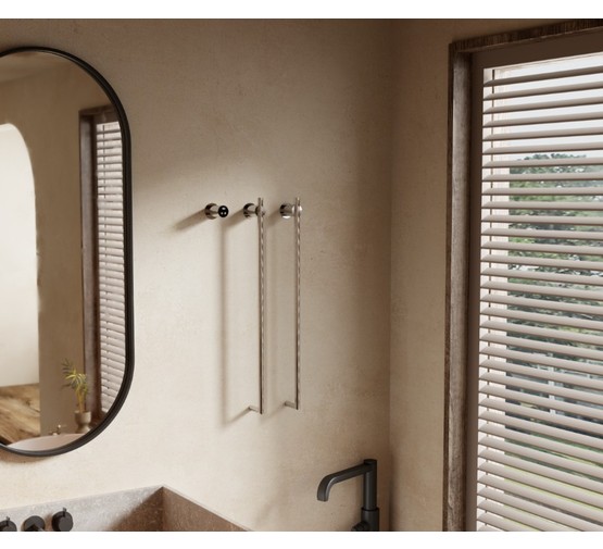 Полотенцесушитель электрический Terminus Рондо 350х760 П2 хром