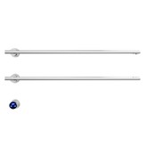 Полотенцесушитель электрический Terminus Рондо 350х760 П2 хром