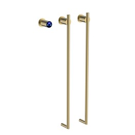 Полотенцесушитель электрический Terminus Рондо 350х760 П2 золото брашированное