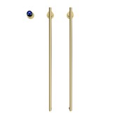 Полотенцесушитель электрический Terminus Рондо 350х760 П2 золото брашированное