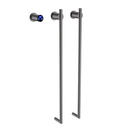 Полотенцесушитель электрический Terminus Рондо 350х760 П2 оружейная сталь