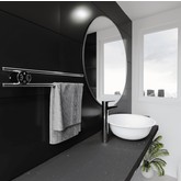 Полотенцесушитель электрический Terminus Полка круг 500х90 П2 хром