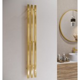 Полотенцесушитель электрический Terminus Стойка Tres проф 1200 П3 брашированное золото