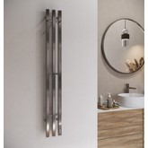 Полотенцесушитель электрический Terminus Стойка Tres проф 1200 П3 оружейная сталь