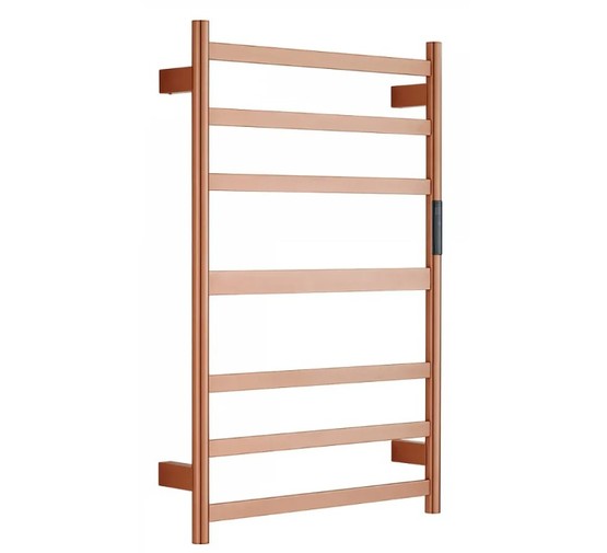Полотенцесушитель электрический Raglo 500*800 круг медь матовая