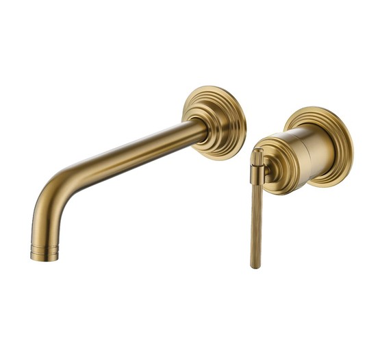 Смеситель для раковины Boheme Eterna встраиваемый бронза 