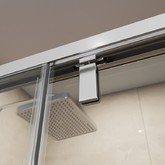 Душевой угол BelBagno SOFT_CLOSE 1 A 1 1000x1000 хром, прозр.стекло 