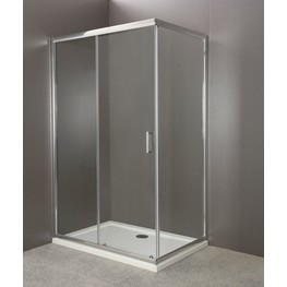 Душевой угол BelBagno Uno 195 AH 1 1300x800 хром, прозр.стекло 