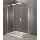 Душевой угол BelBagno Uno 195 AH 1 1400x900 хром, прозр.стекло 