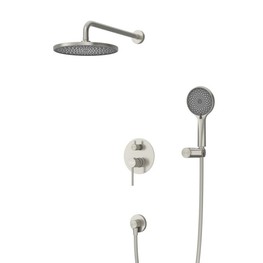 Душевая система Cezares Relax встраиваемая со смесителем сатин