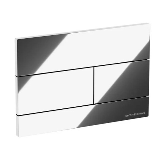 Клавиша смыва Ceramicanova Balance Rect хром