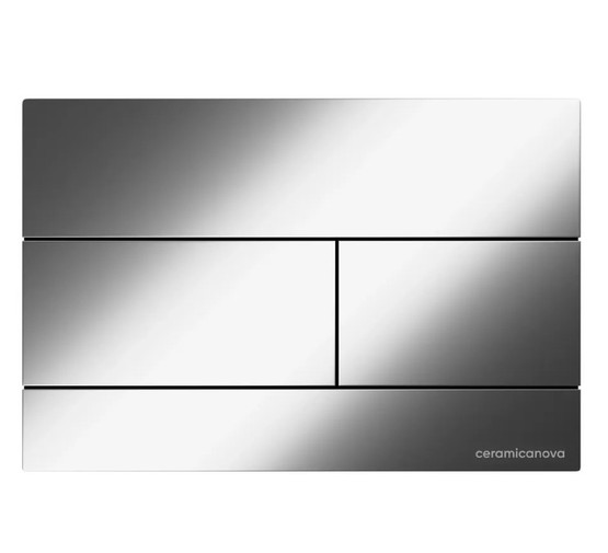 Клавиша смыва Ceramicanova Balance Rect хром матовый