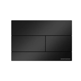 Клавиша смыва Ceramicanova Balance Rect черный матовый