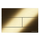 Клавиша смыва Ceramicanova Balance Rect золото брашированное